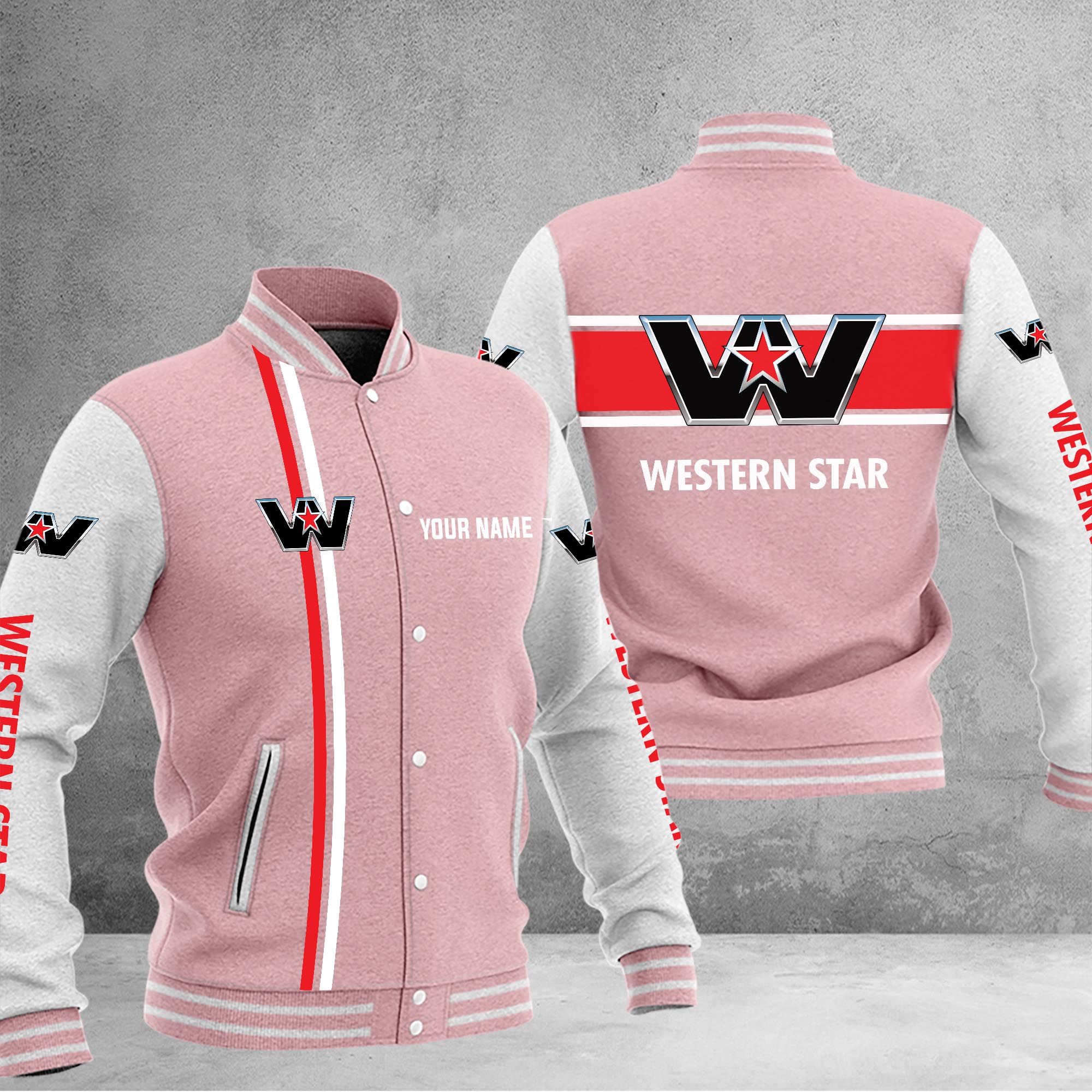 Western Star Baseball Jacket - Famjoys Western Star Baseball Jacket - Famjoys