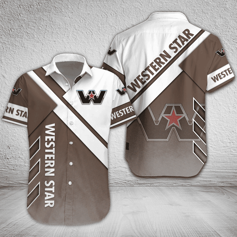 Western Star Button Shirt Custom Name, Multicolor - Famjoys Western Star Button Shirt Custom Name, Multicolor - Famjoys