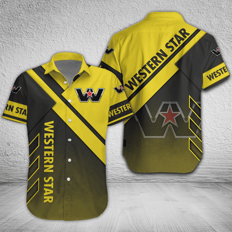 Western Star Button Shirt Custom Name, Multicolor - Famjoys Western Star Button Shirt Custom Name, Multicolor - Famjoys