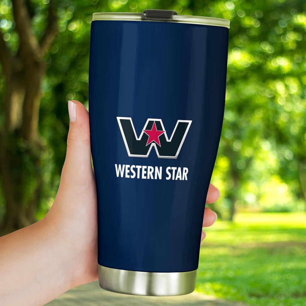 Western Star Tumbler Blue - Famjoys Western Star Tumbler Blue - Famjoys