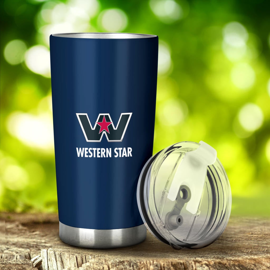 Western Star Tumbler Blue - Famjoys Western Star Tumbler Blue - Famjoys