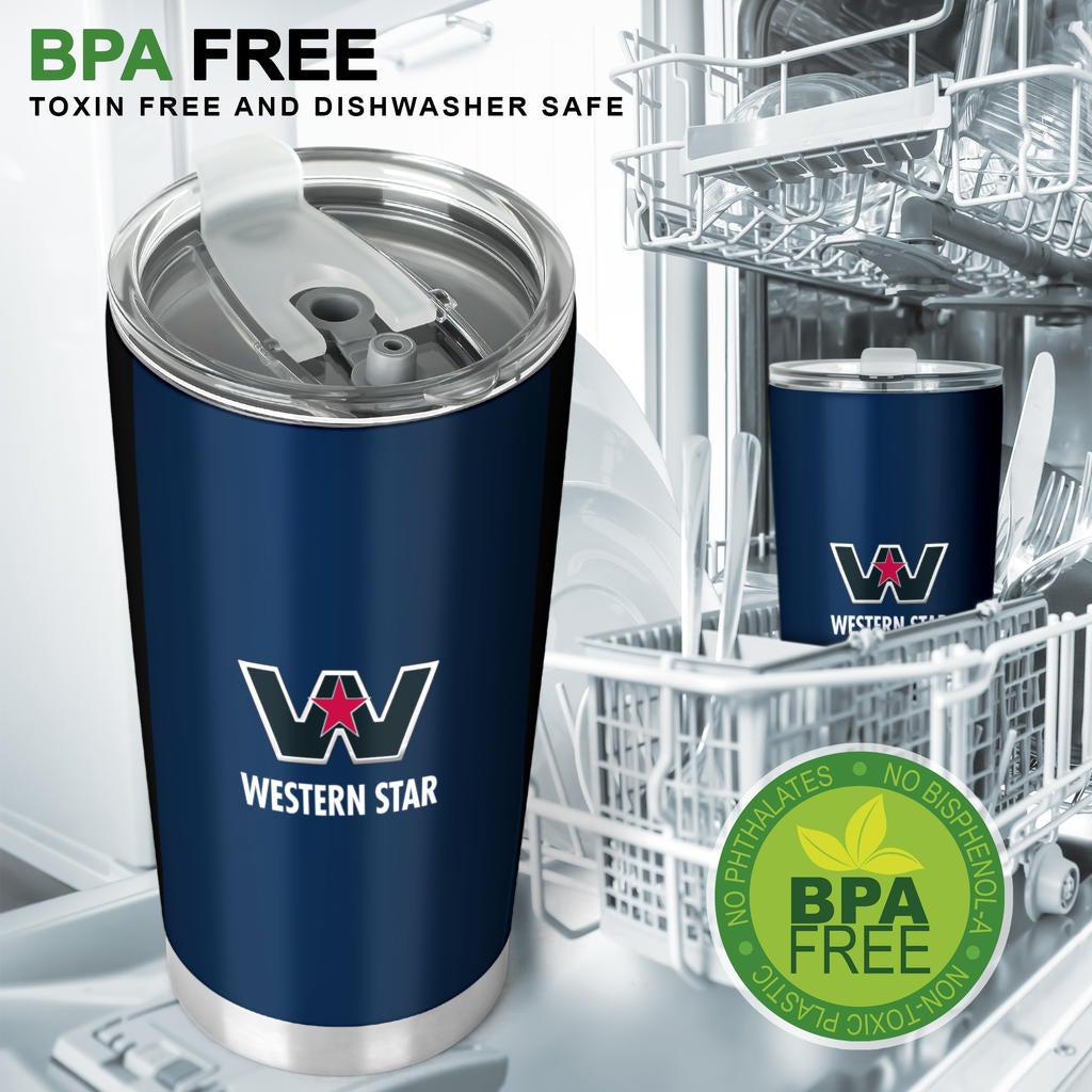 Western Star Tumbler Blue - Famjoys Western Star Tumbler Blue - Famjoys