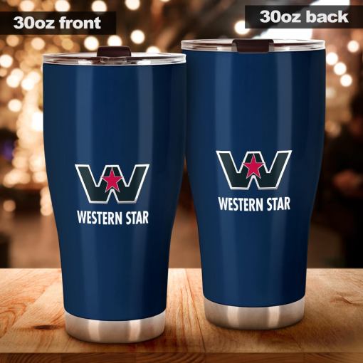 Western Star Tumbler Blue - Famjoys Western Star Tumbler Blue - Famjoys