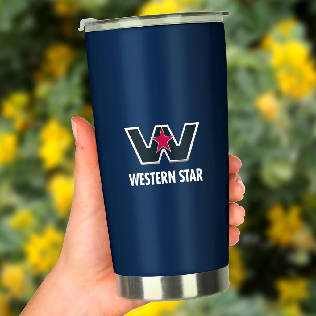 Western Star Tumbler Blue - Famjoys Western Star Tumbler Blue - Famjoys