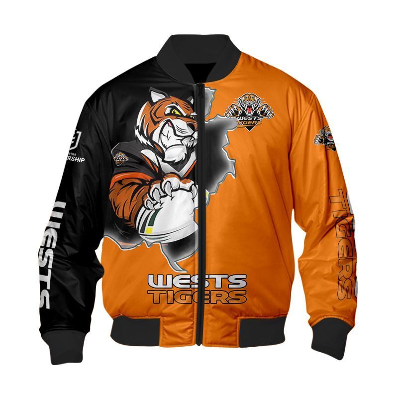 Wests Tigers Printing T-Shirt, Polo, Hoodie, Zip, Bomber 2385 - Famjoys Wests Tigers Printing T-Shirt, Polo, Hoodie, Zip, Bomber 2385 - Famjoys