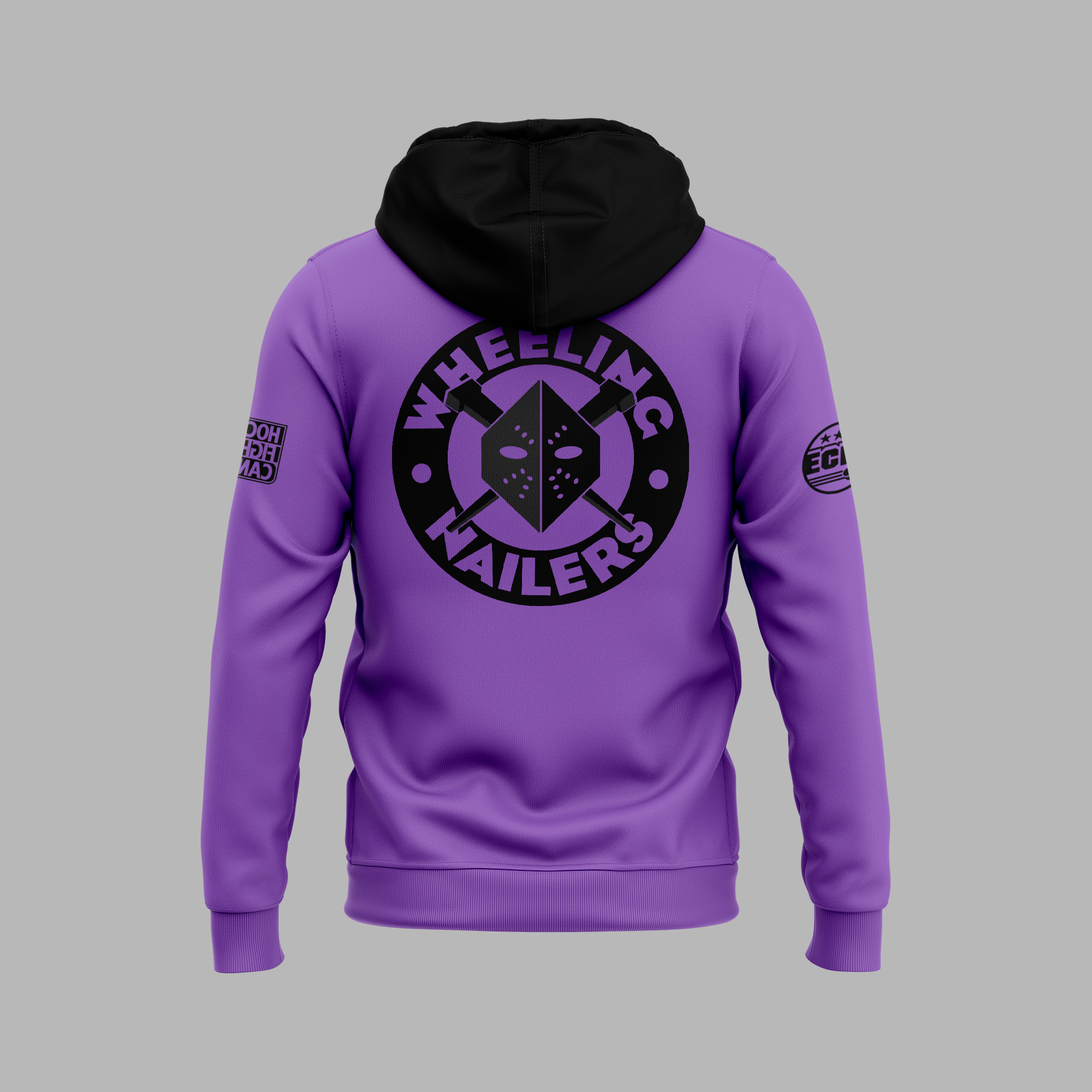 Wheeling Nailers x Hockey Fights Cancers Pullover Hoodie - Famjoys Wheeling Nailers x Hockey Fights Cancers Pullover Hoodie - Famjoys