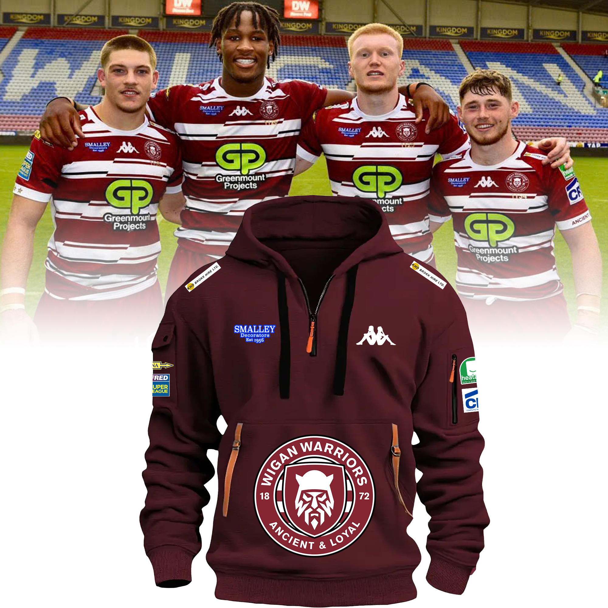 Wigan Warriors new hoodie - Famjoys Wigan Warriors new hoodie - Famjoys