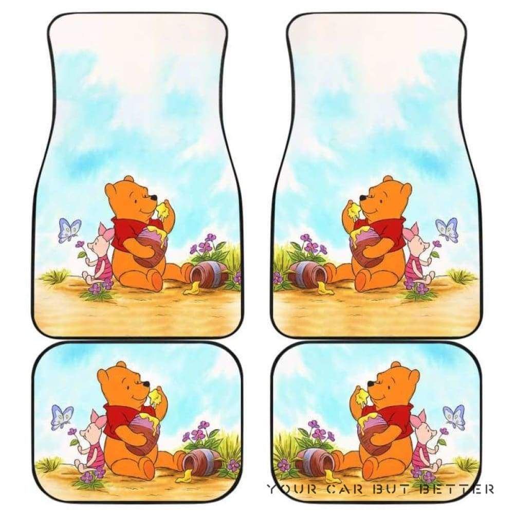 Winnie The Pooh Car Floor Mats 081812 V10860 - Famjoys Winnie The Pooh Car Floor Mats 081812 V10860 - Famjoys