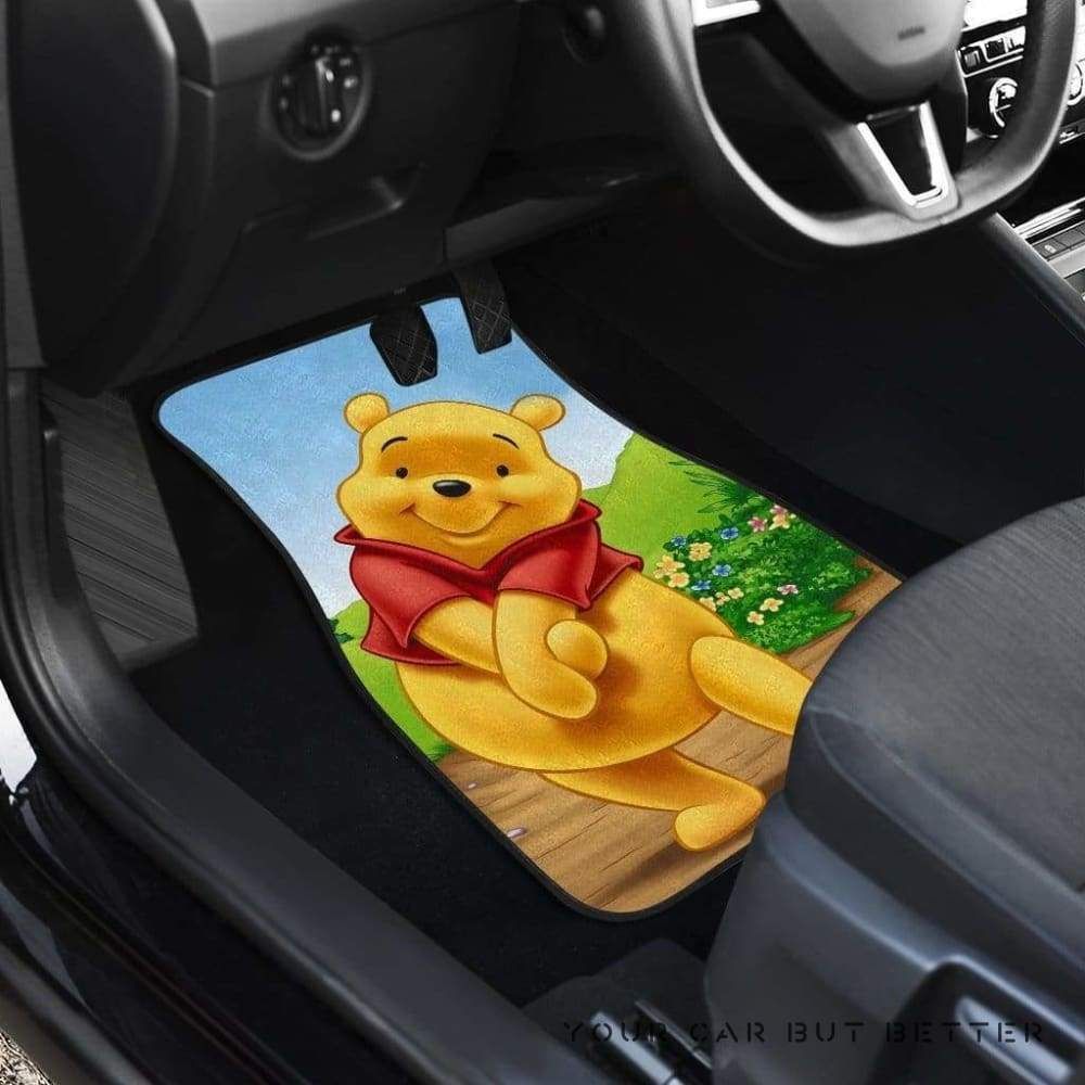 Winnie The Pooh Car Floor Mats 6 110619 - Famjoys Winnie The Pooh Car Floor Mats 6 110619 - Famjoys