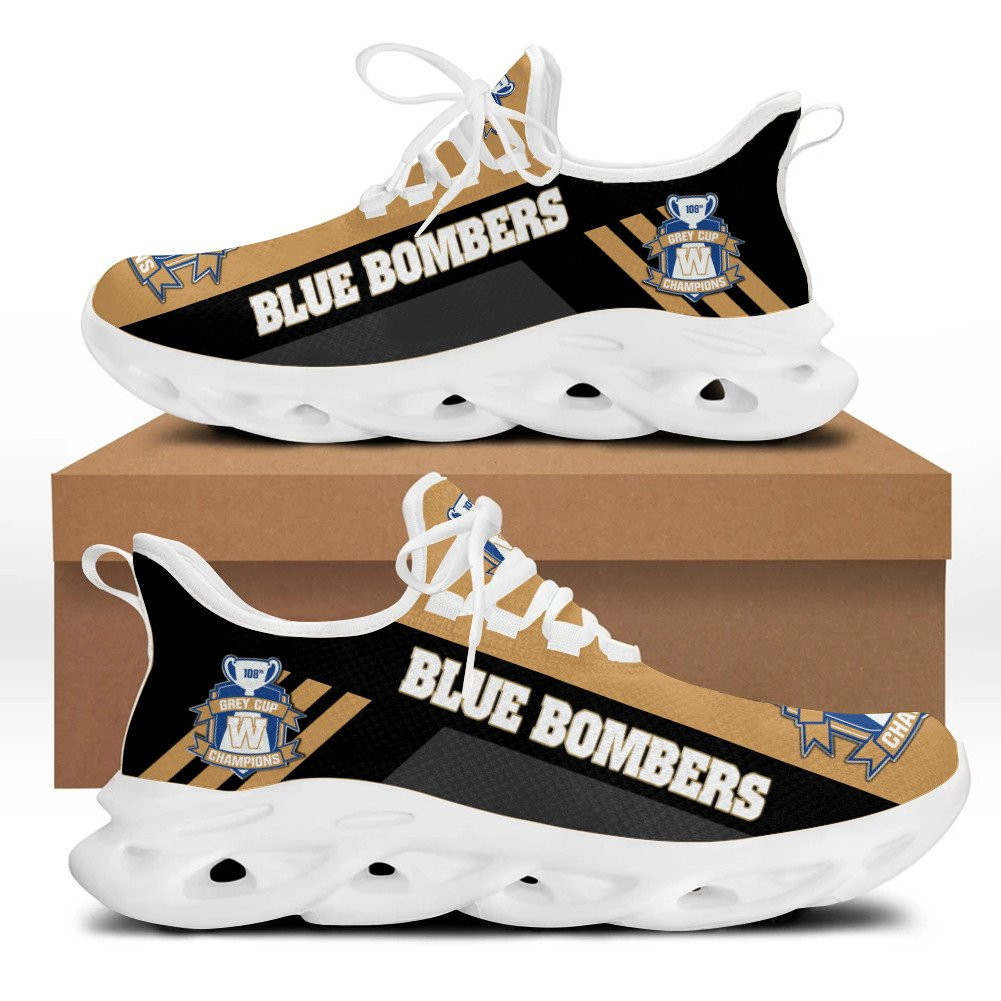 Winnipeg Blue Bombers OW Shoes - v11 - Famjoys Winnipeg Blue Bombers OW Shoes - v11 - Famjoys