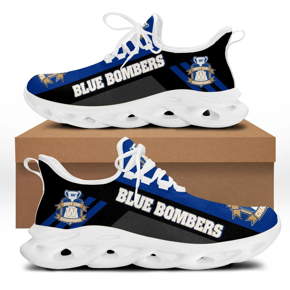 Winnipeg Blue Bombers OW Shoes - v7 - Famjoys Winnipeg Blue Bombers OW Shoes - v7 - Famjoys