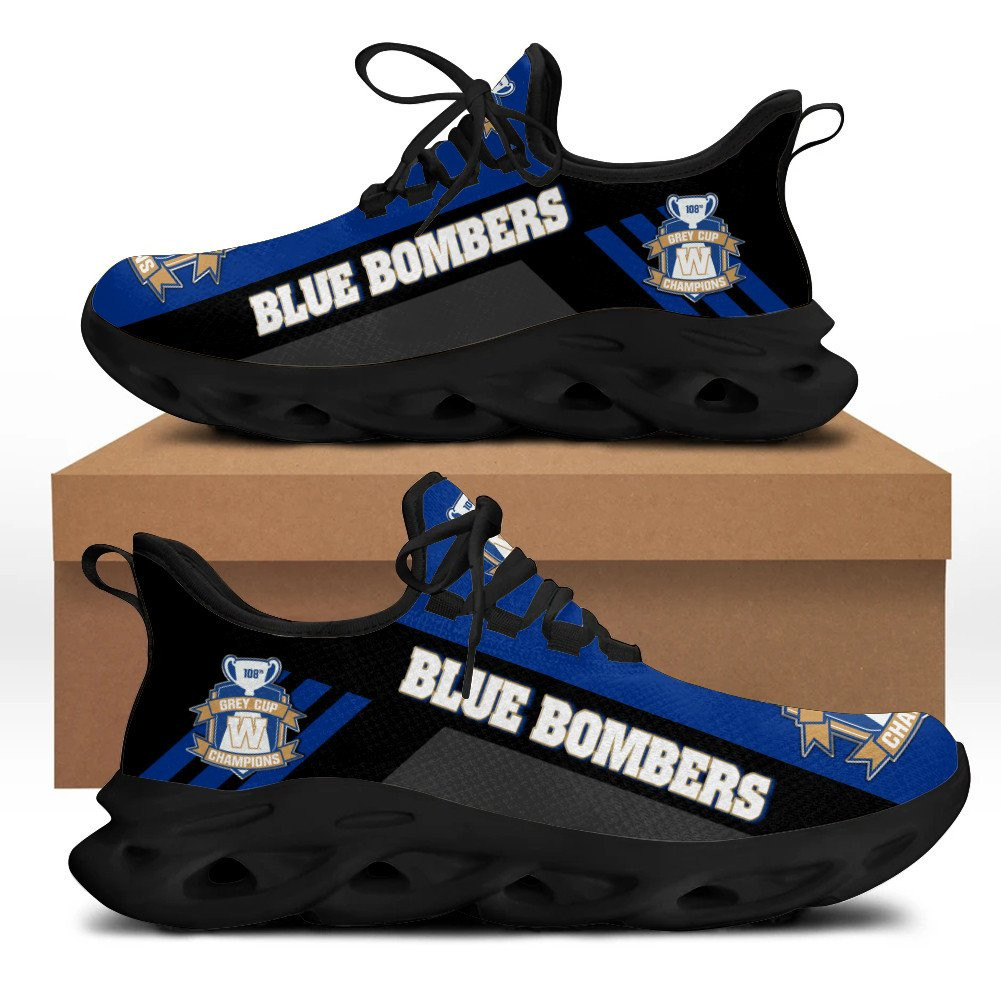 Winnipeg Blue Bombers OW Shoes - v7 - Famjoys Winnipeg Blue Bombers OW Shoes - v7 - Famjoys