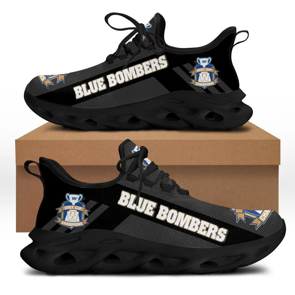 Winnipeg Blue Bombers OW Shoes - v9 - Famjoys Winnipeg Blue Bombers OW Shoes - v9 - Famjoys
