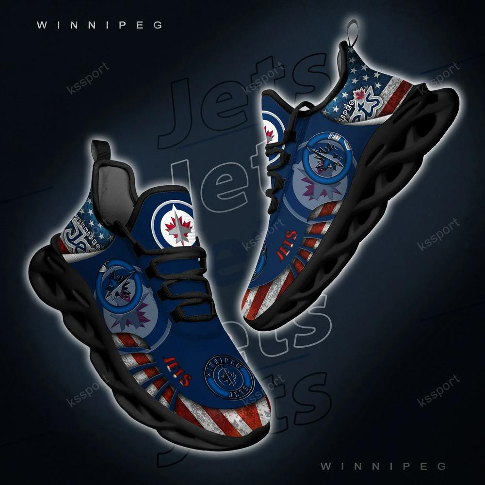 Winnipeg Jets Max Soul Clunky Shoes - Famjoys Winnipeg Jets Max Soul Clunky Shoes - Famjoys