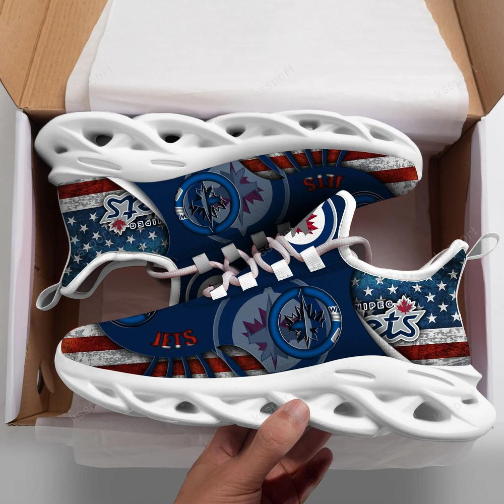 Winnipeg Jets Max Soul Clunky Shoes - Famjoys Winnipeg Jets Max Soul Clunky Shoes - Famjoys