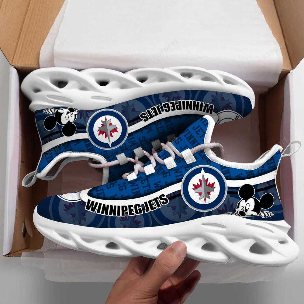 Winnipeg Jets Max Soul Clunky Sneakers - Famjoys Winnipeg Jets Max Soul Clunky Sneakers - Famjoys