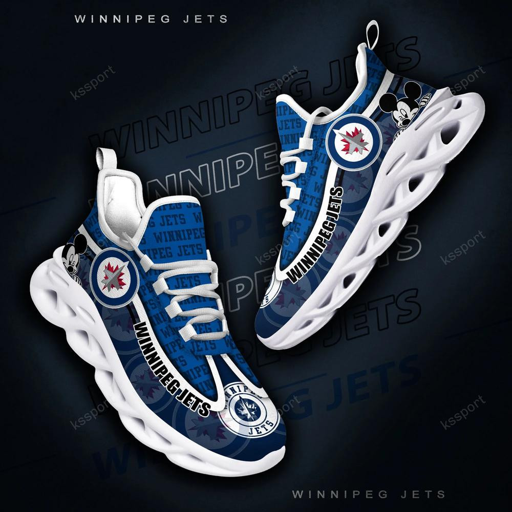 Winnipeg Jets Max Soul Clunky Sneakers - Famjoys Winnipeg Jets Max Soul Clunky Sneakers - Famjoys