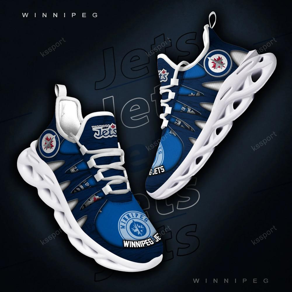 Winnipeg Jets Max Soul Shoes, Running Sneakers - Famjoys Winnipeg Jets Max Soul Shoes, Running Sneakers - Famjoys