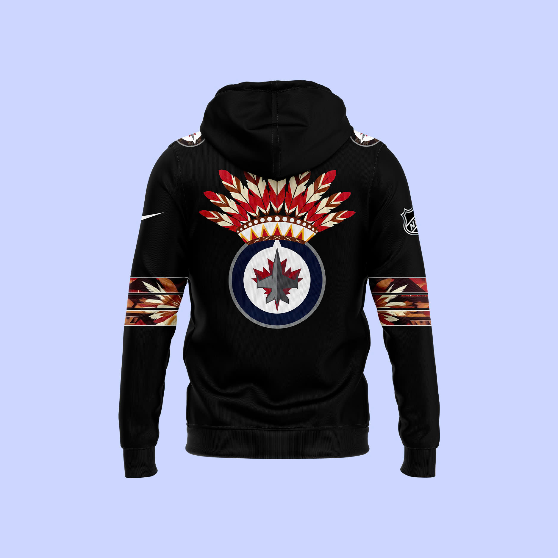 Winnipeg Jets Native American Heritage Month Premium Pullover Hoodie - Famjoys Winnipeg Jets Native American Heritage Month Premium Pullover Hoodie - Famjoys