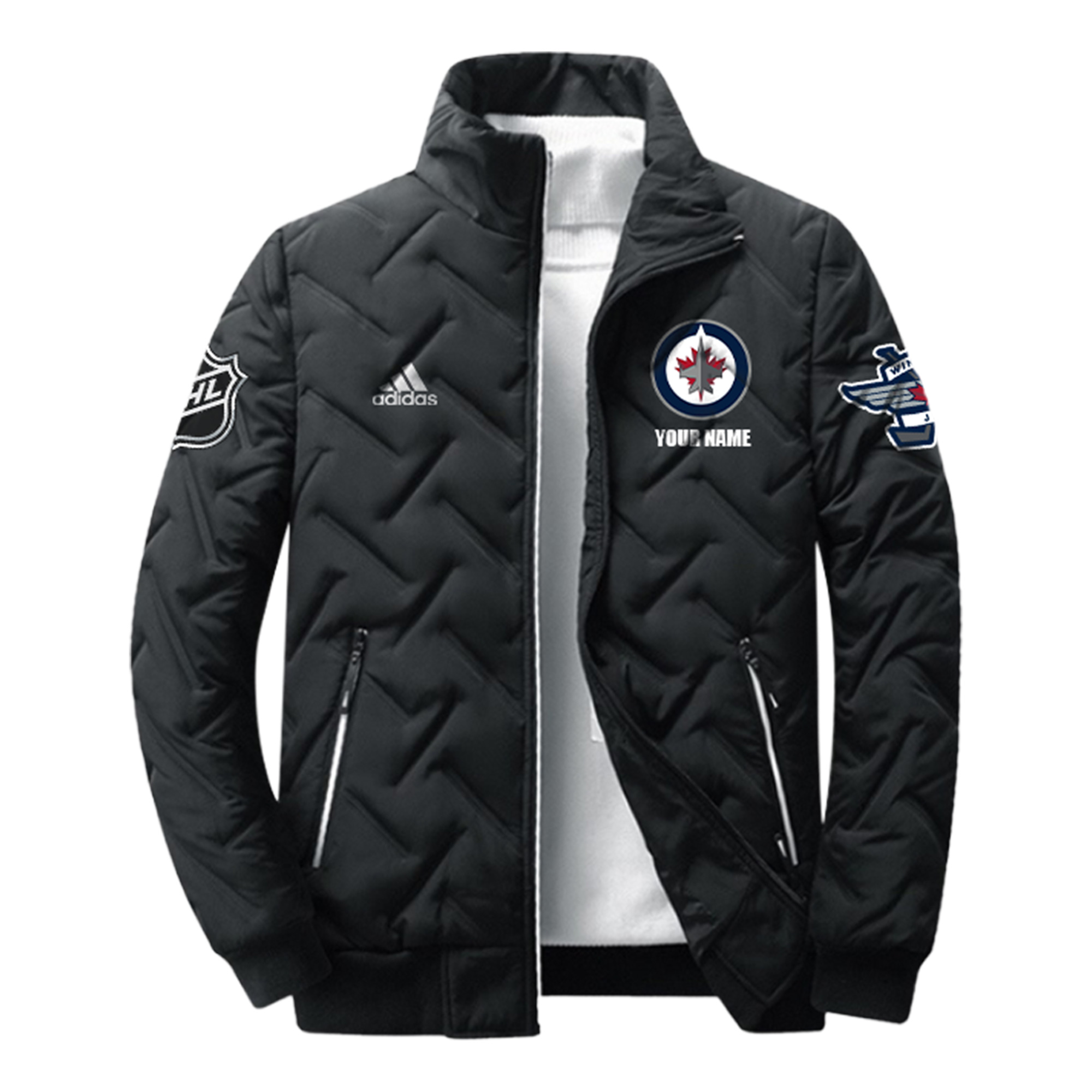 Winnipeg Jets Puffer Jacket - Famjoys Winnipeg Jets Puffer Jacket - Famjoys