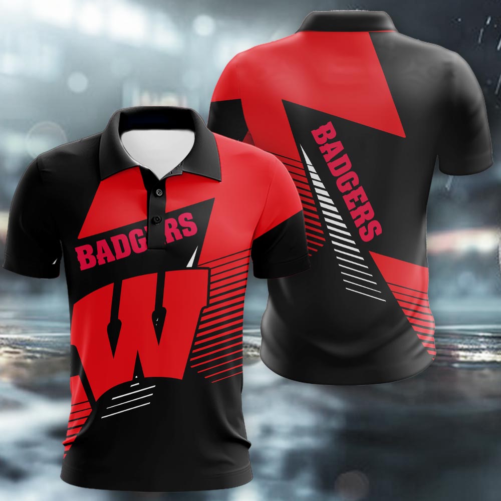 Wisconsin Badgers 3D Apparel - Famjoys Wisconsin Badgers 3D Apparel - Famjoys