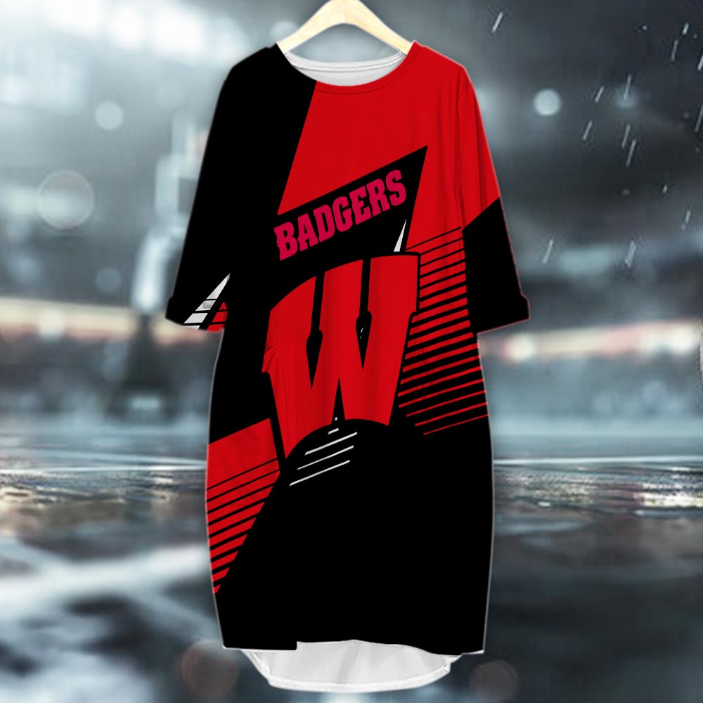 Wisconsin Badgers 3D Apparel - Famjoys Wisconsin Badgers 3D Apparel - Famjoys