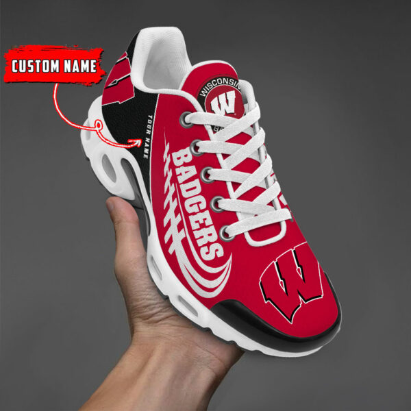 Wisconsin Badgers TN Shoes DS001 - Famjoys Wisconsin Badgers TN Shoes DS001 - Famjoys