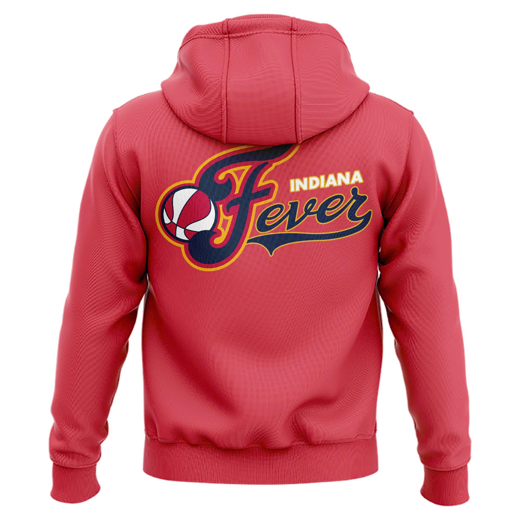 WNBA Indiana Fever Team Overtime Pullover Hoodie - Famjoys WNBA Indiana Fever Team Overtime Pullover Hoodie - Famjoys