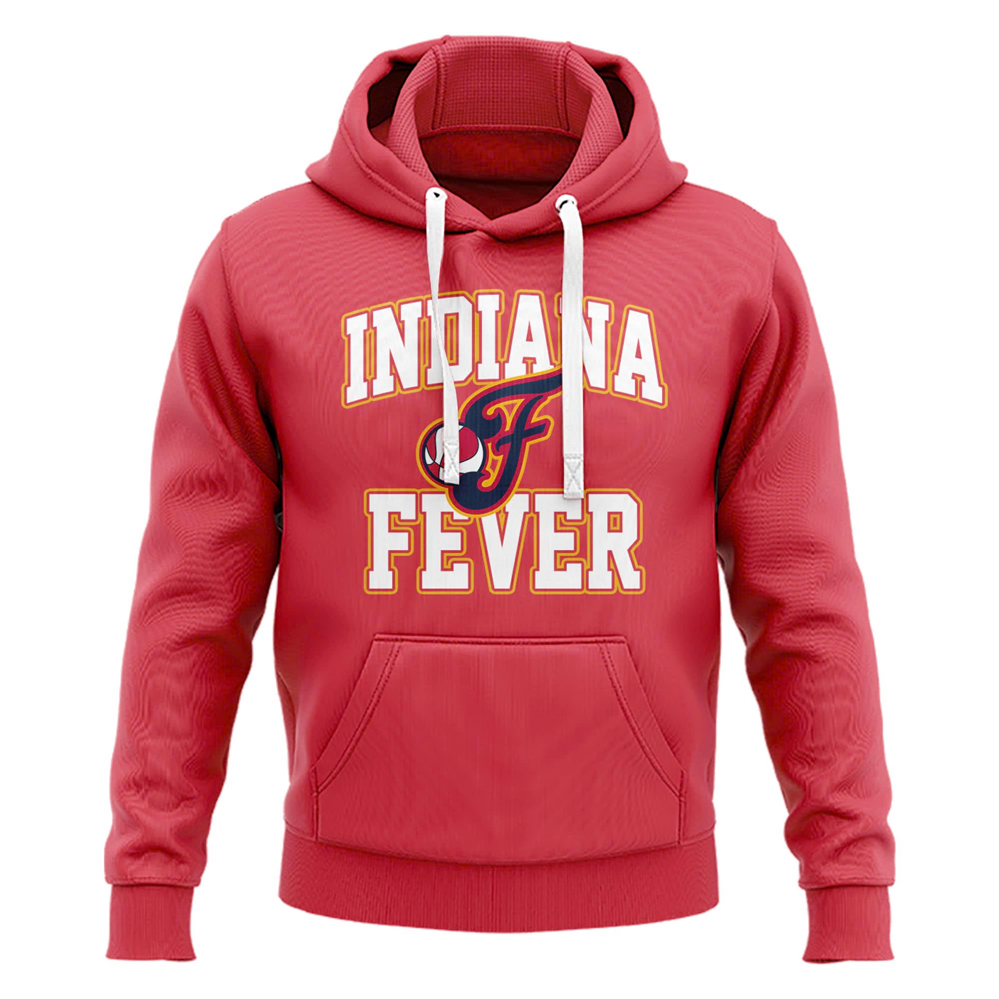 WNBA Indiana Fever Team Overtime Pullover Hoodie - Famjoys WNBA Indiana Fever Team Overtime Pullover Hoodie - Famjoys