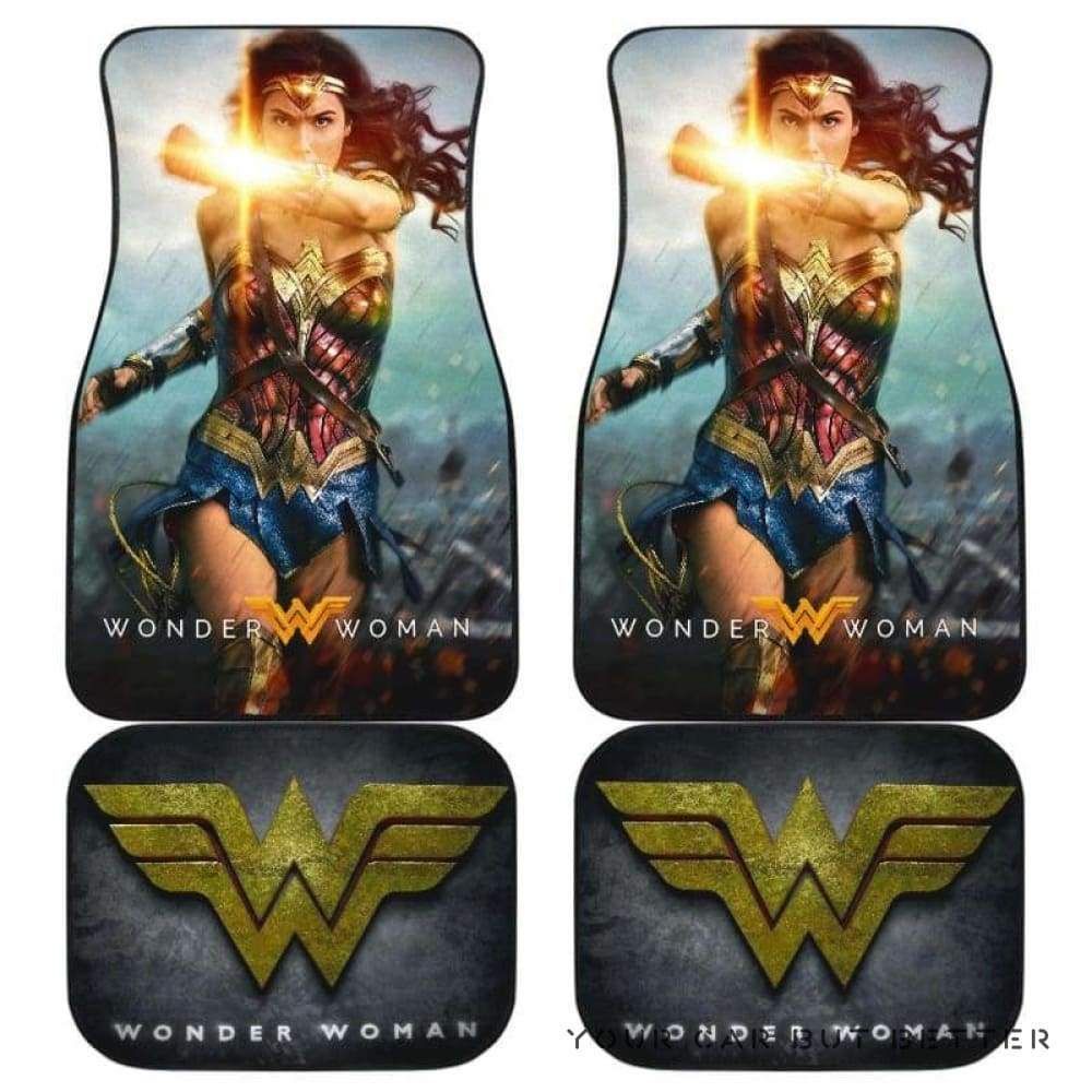 Wonder Woman Car Floor Mats 081812 V10978 - Famjoys Wonder Woman Car Floor Mats 081812 V10978 - Famjoys