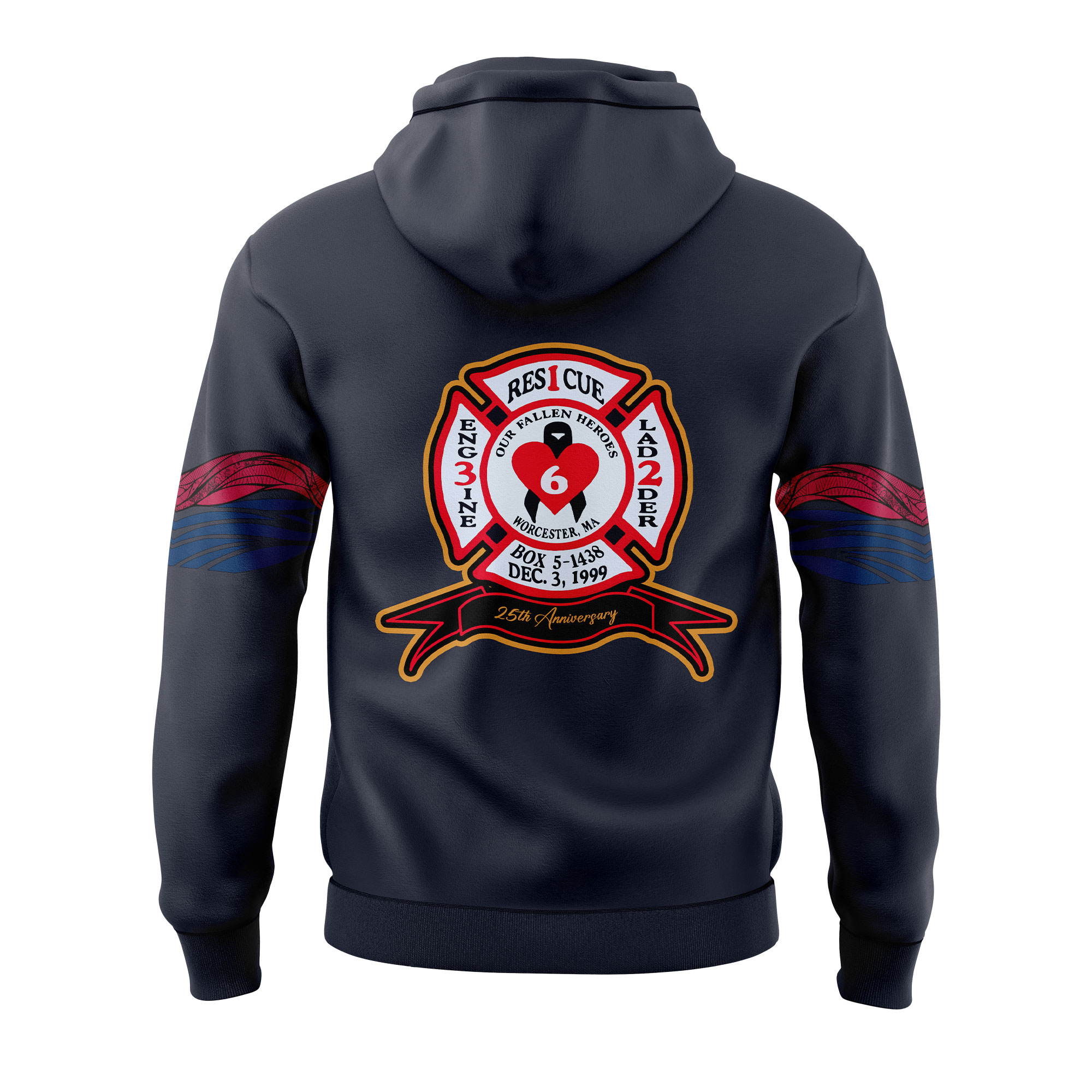 Worcester Railers Firefighters Hoodie Set+NT18122414ID10DS10 - Famjoys Worcester Railers Firefighters Hoodie Set+NT18122414ID10DS10 - Famjoys