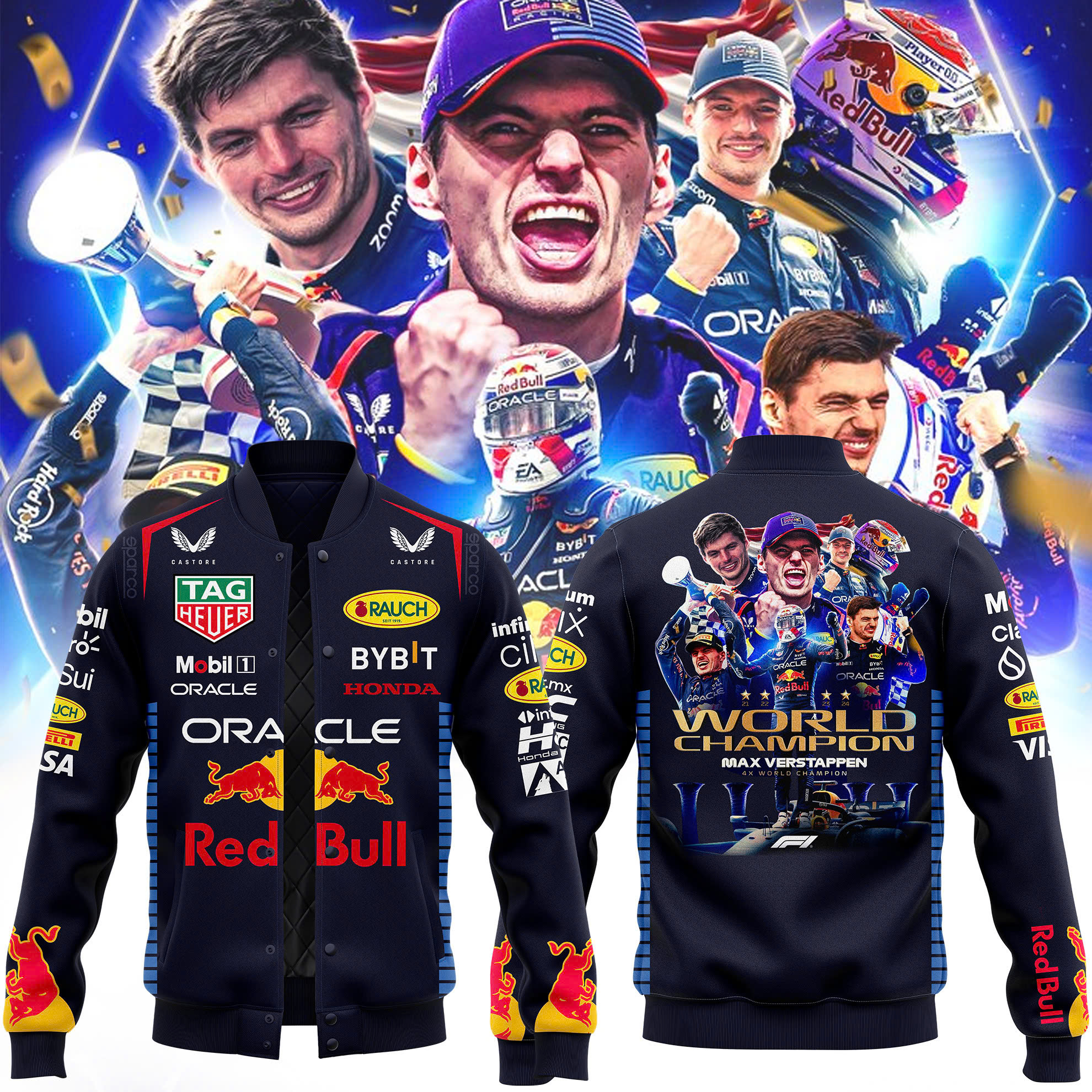 World Champion Bomber Jacket - Famjoys World Champion Bomber Jacket - Famjoys