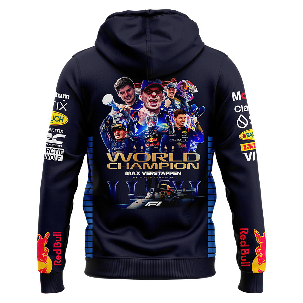 World Champion Hoodie Navy - Famjoys World Champion Hoodie Navy - Famjoys