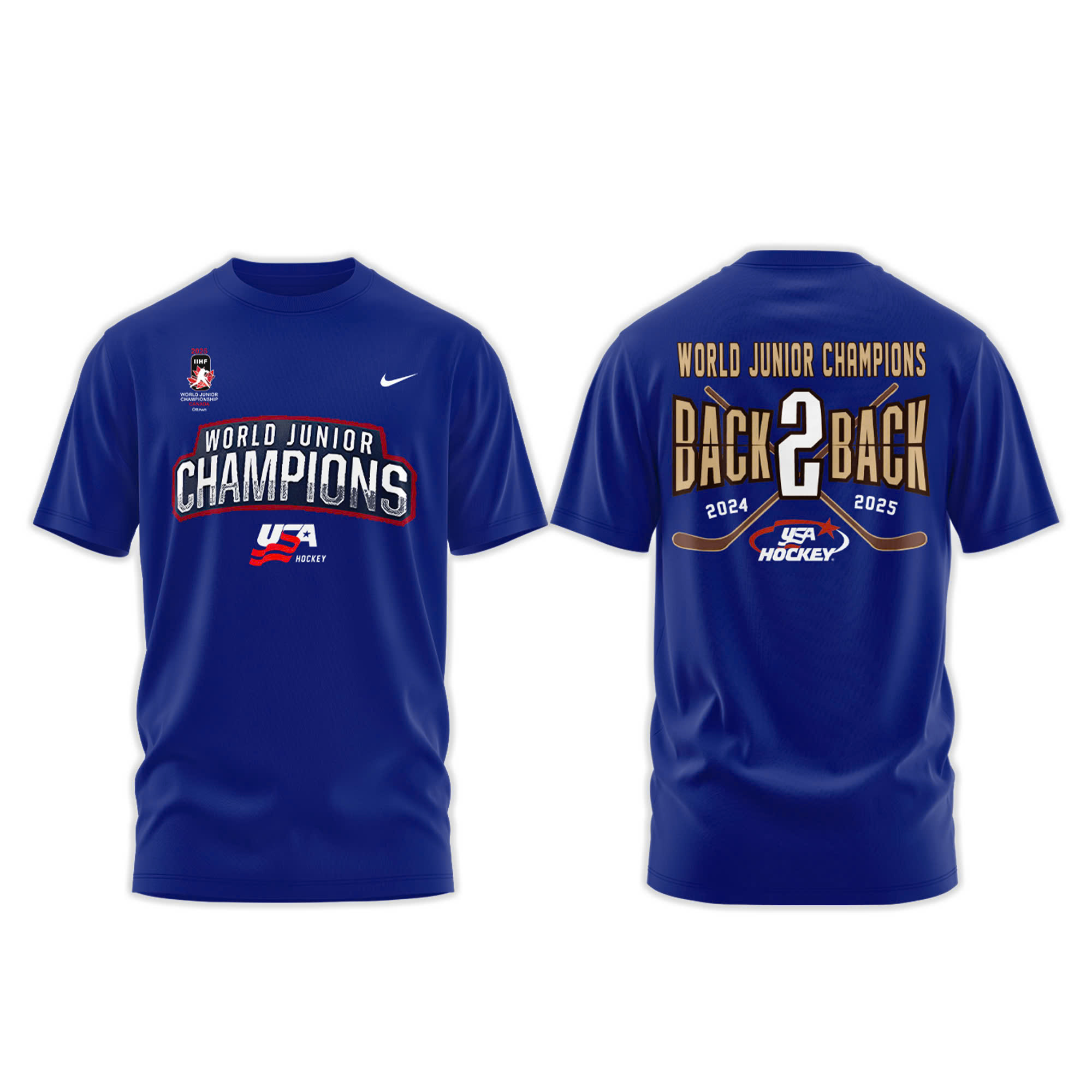 World Junior Ice Hockey Champions USA Hockey Hoodie V3 - Famjoys World Junior Ice Hockey Champions USA Hockey Hoodie V3 - Famjoys