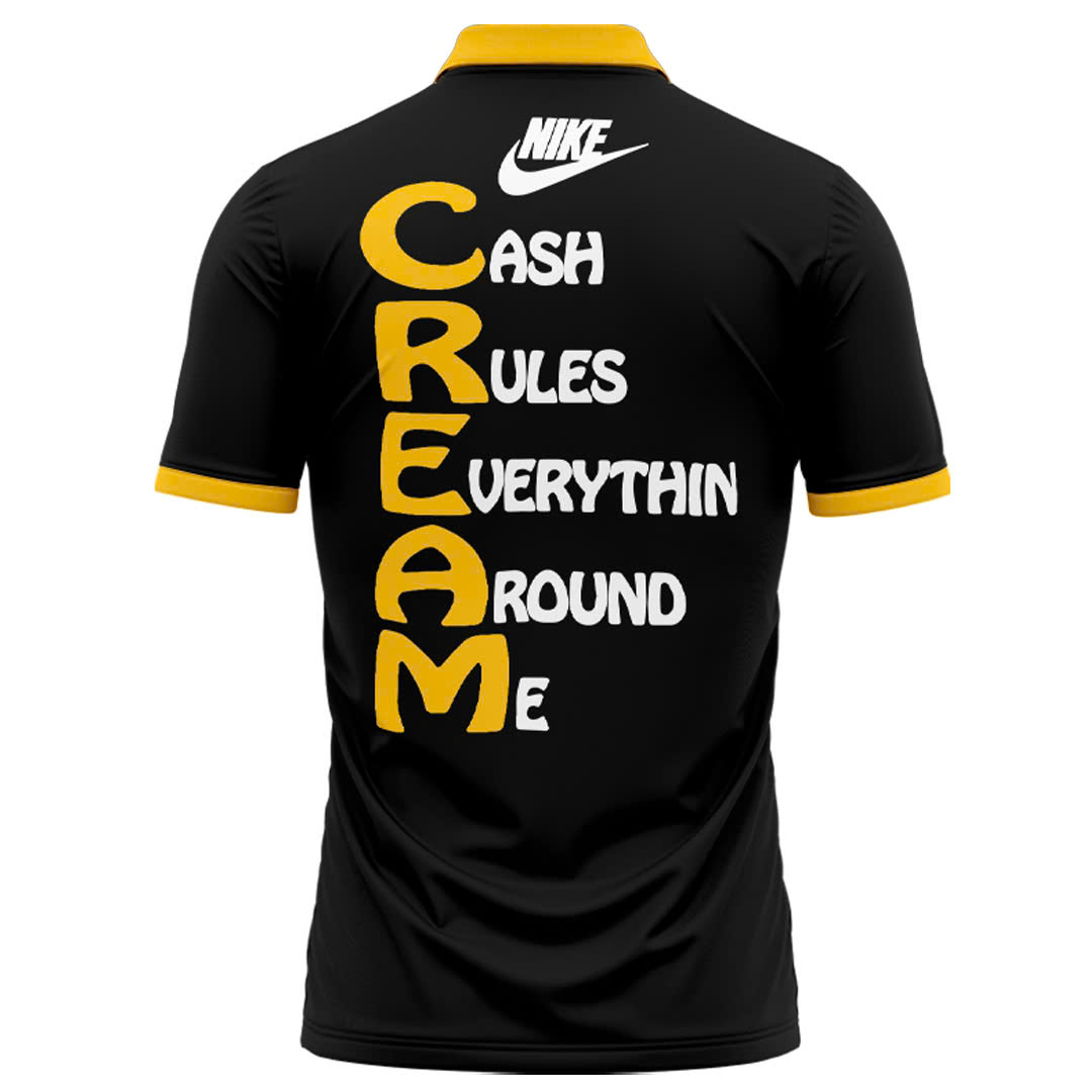 Wu-Tang Clan CREAM Polo - Famjoys Wu-Tang Clan CREAM Polo - Famjoys