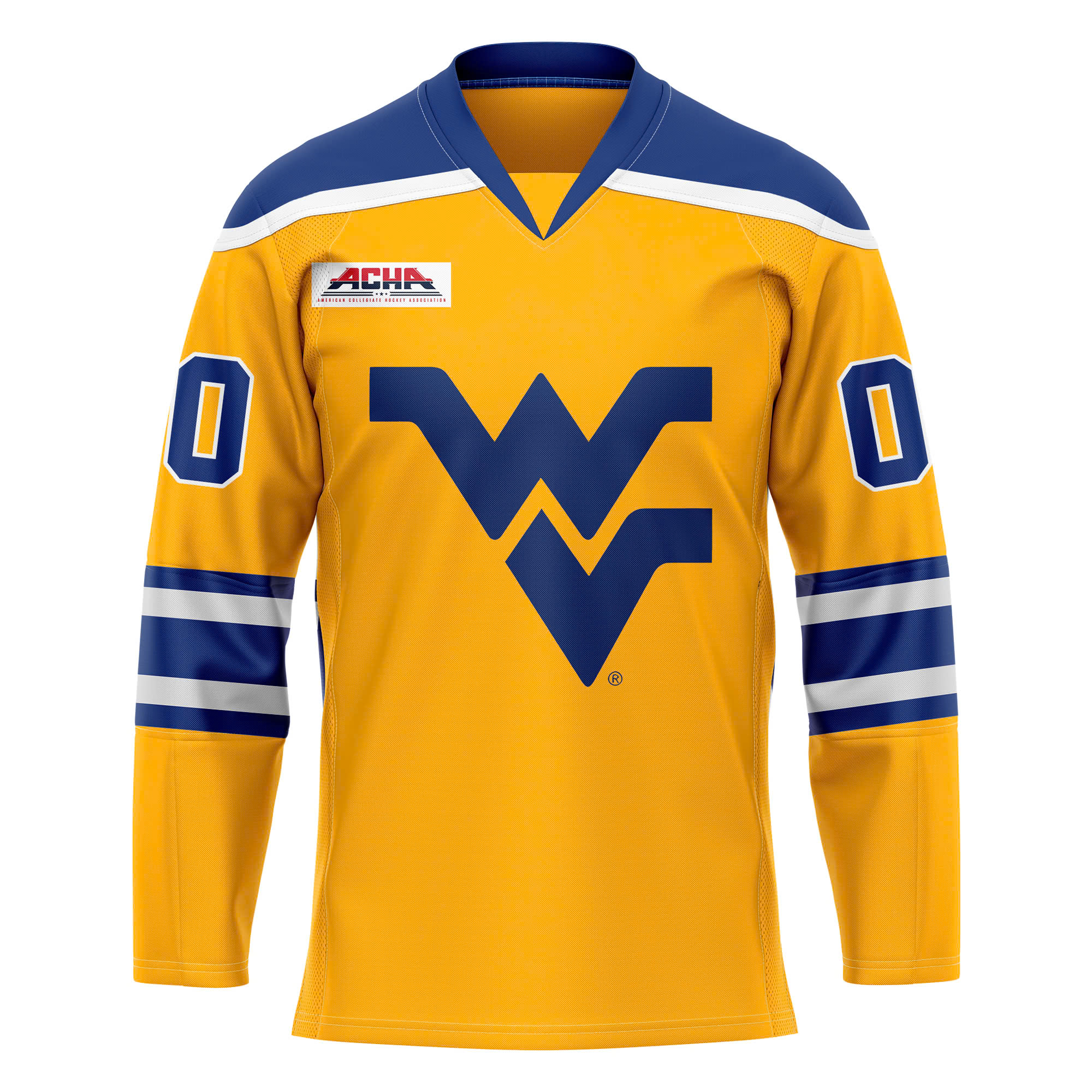 WVU D1 Hockey x The Gold Standard Jersey - Famjoys WVU D1 Hockey x The Gold Standard Jersey - Famjoys