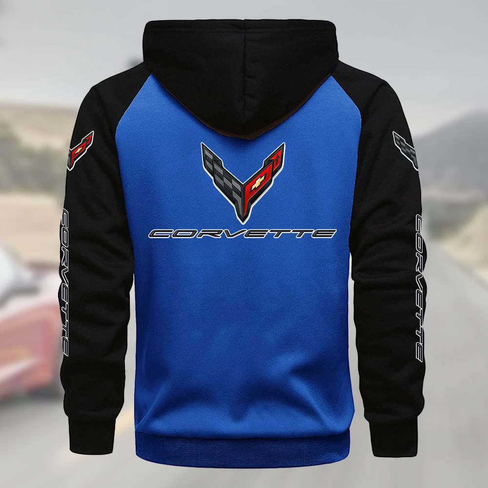 WVYLPC299C8 Chevrolet Corvette Zipper Hoodie - Famjoys WVYLPC299C8 Chevrolet Corvette Zipper Hoodie - Famjoys