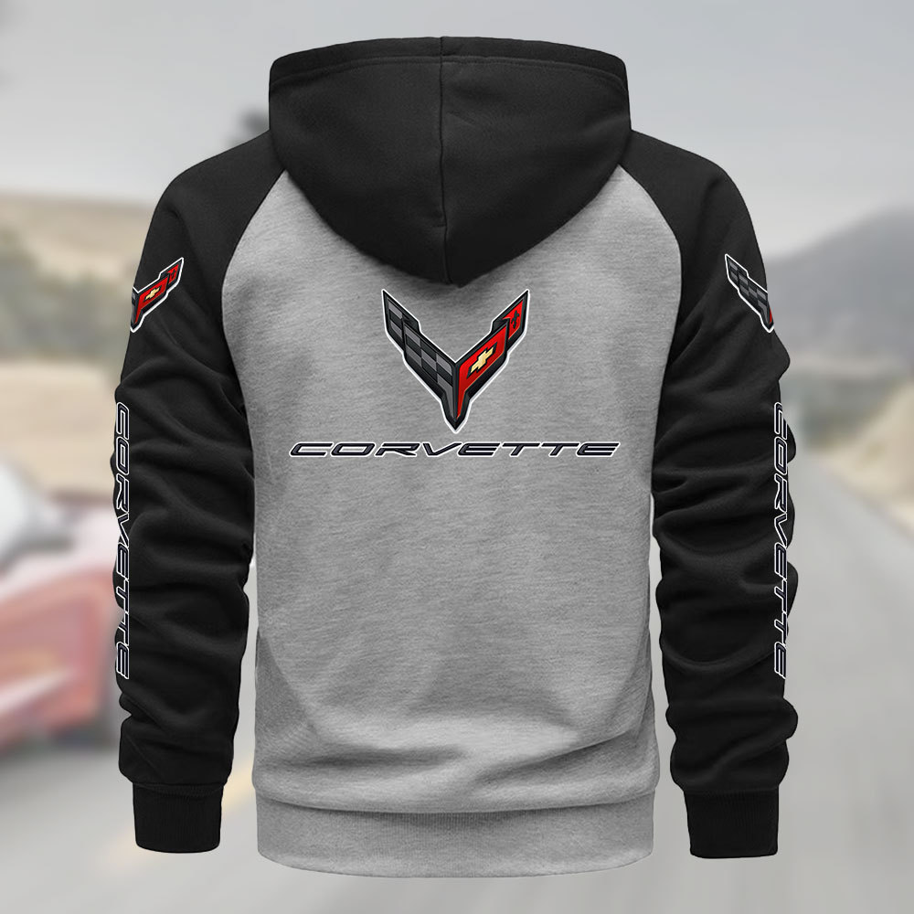WVYLPC299C8 Chevrolet Corvette Zipper Hoodie - Famjoys WVYLPC299C8 Chevrolet Corvette Zipper Hoodie - Famjoys