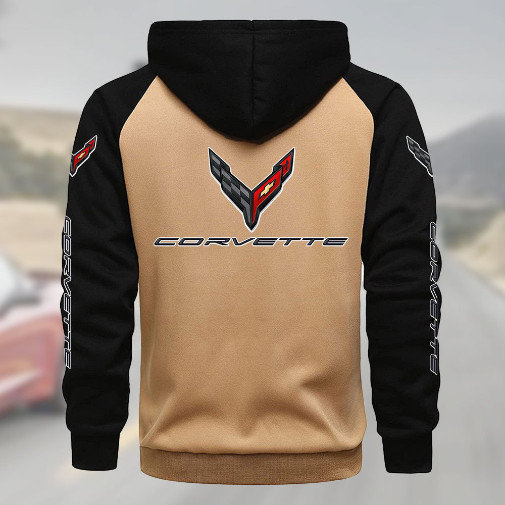 WVYLPC299C8 Chevrolet Corvette Zipper Hoodie - Famjoys WVYLPC299C8 Chevrolet Corvette Zipper Hoodie - Famjoys