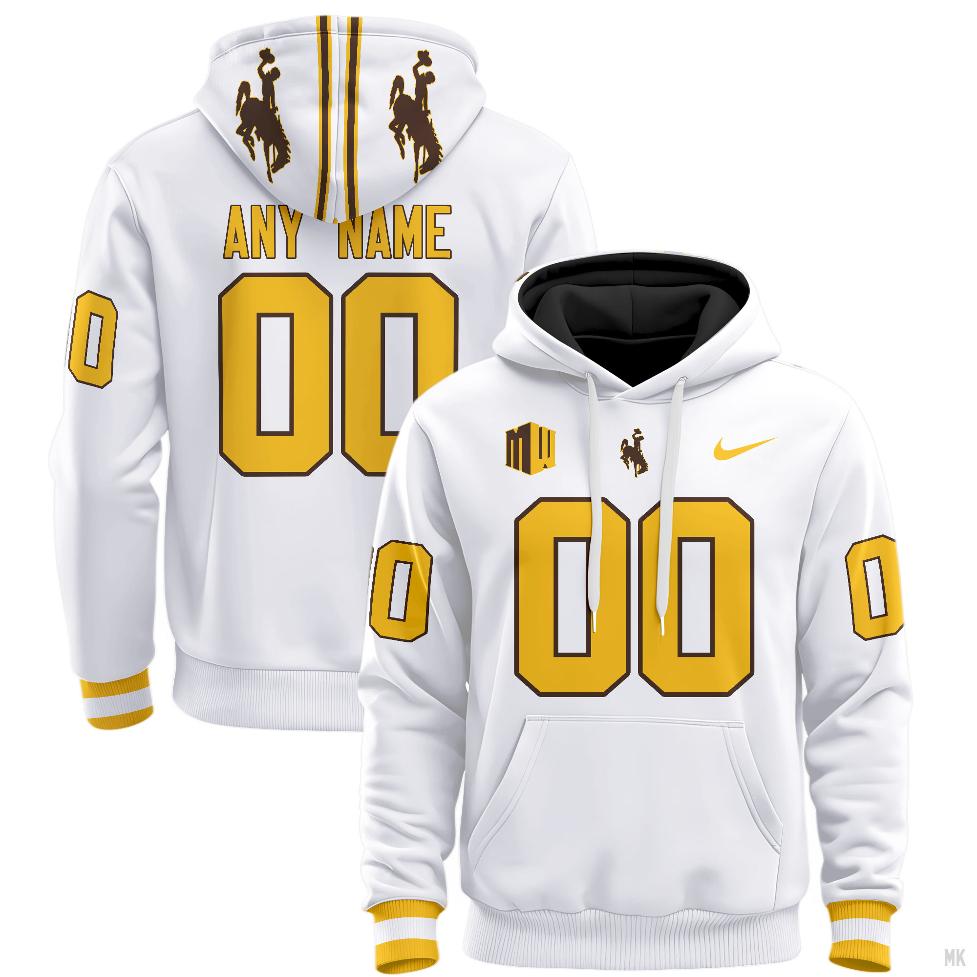 Wyoming Cowboys Football Hoodie - Famjoys Wyoming Cowboys Football Hoodie - Famjoys