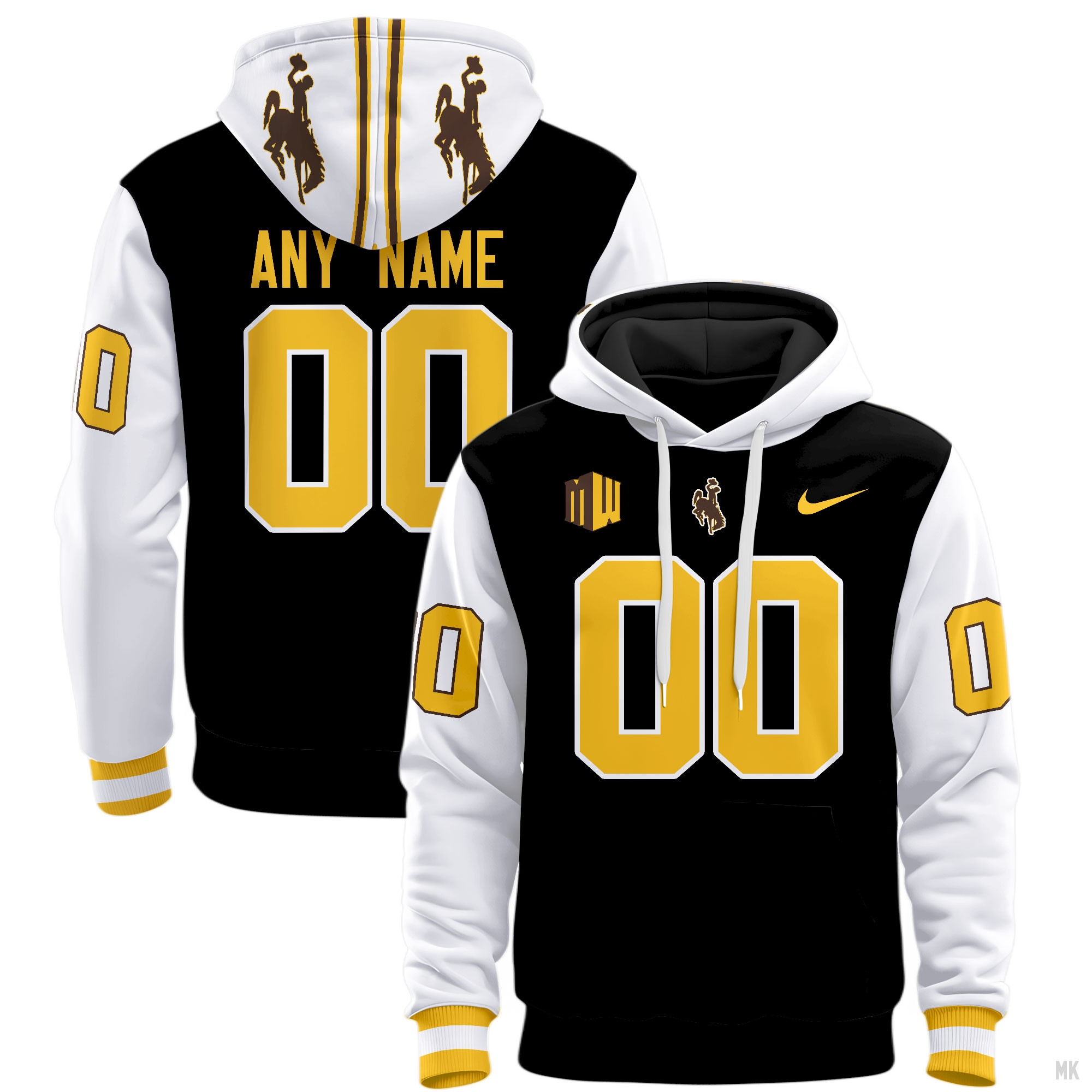Wyoming Cowboys Football Hoodie - Famjoys Wyoming Cowboys Football Hoodie - Famjoys