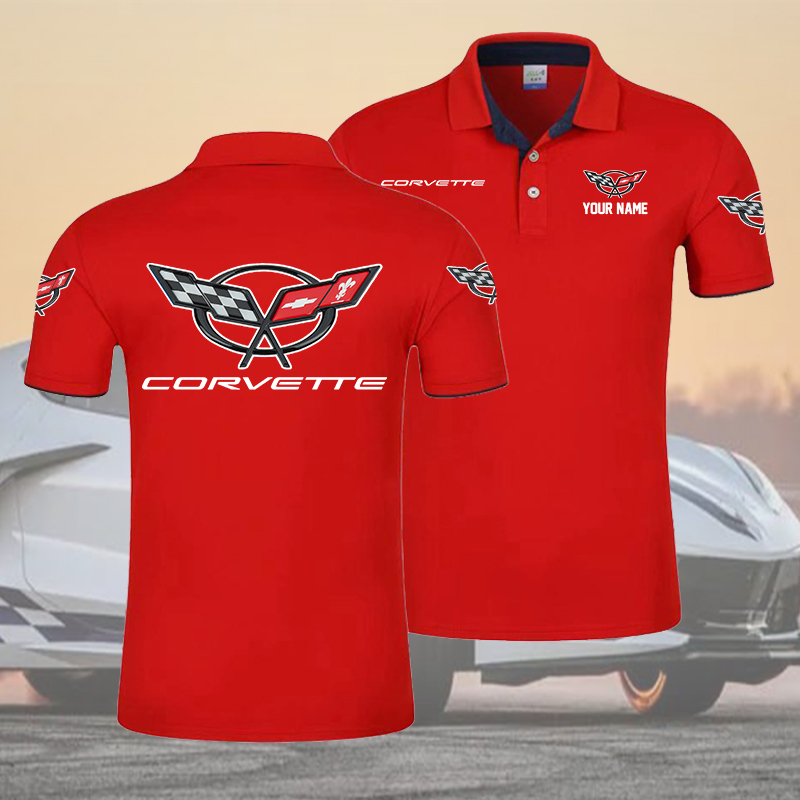 WYULPC14181 Chevrolet Corvette C5 Polo Shirt - Famjoys WYULPC14181 Chevrolet Corvette C5 Polo Shirt - Famjoys