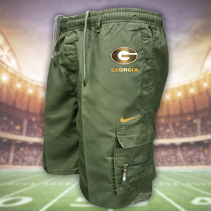 XIDLPC02503 Georgia Bulldogs footballMan Shorts - Famjoys XIDLPC02503 Georgia Bulldogs footballMan Shorts - Famjoys