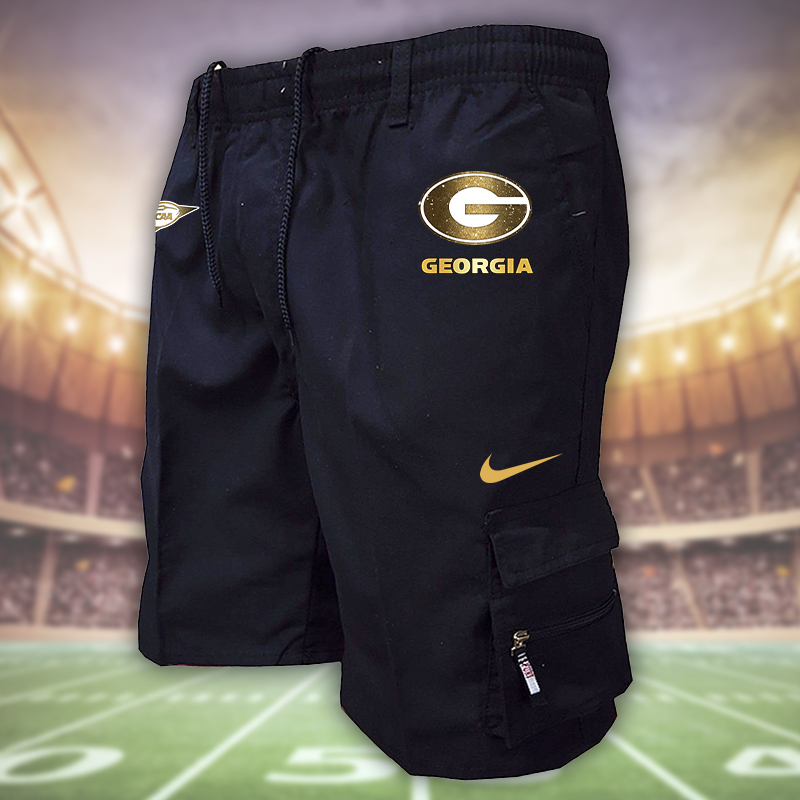 XIDLPC02503 Georgia Bulldogs footballMan Shorts - Famjoys XIDLPC02503 Georgia Bulldogs footballMan Shorts - Famjoys