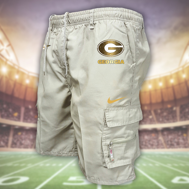 XIDLPC02503 Georgia Bulldogs footballMan Shorts - Famjoys XIDLPC02503 Georgia Bulldogs footballMan Shorts - Famjoys