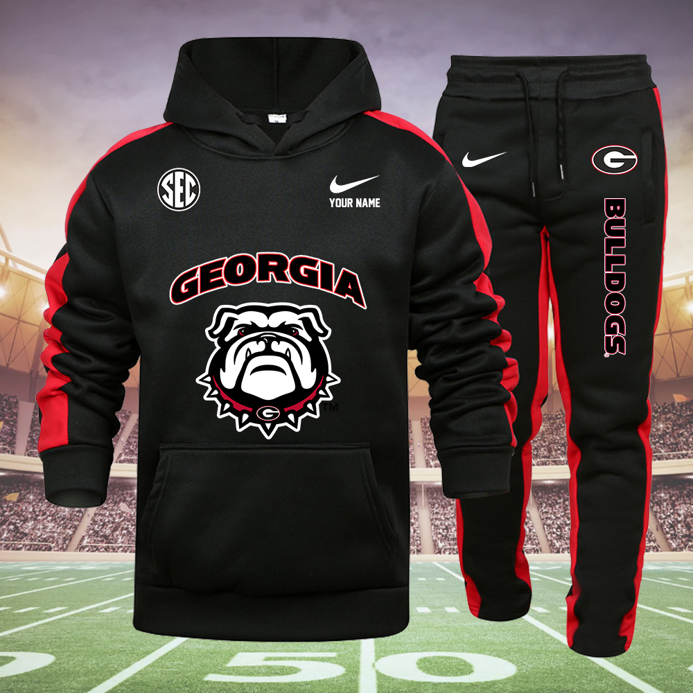 XTELPC29925 Georgia Bulldogs football Hoodie Set - Famjoys XTELPC29925 Georgia Bulldogs football Hoodie Set - Famjoys