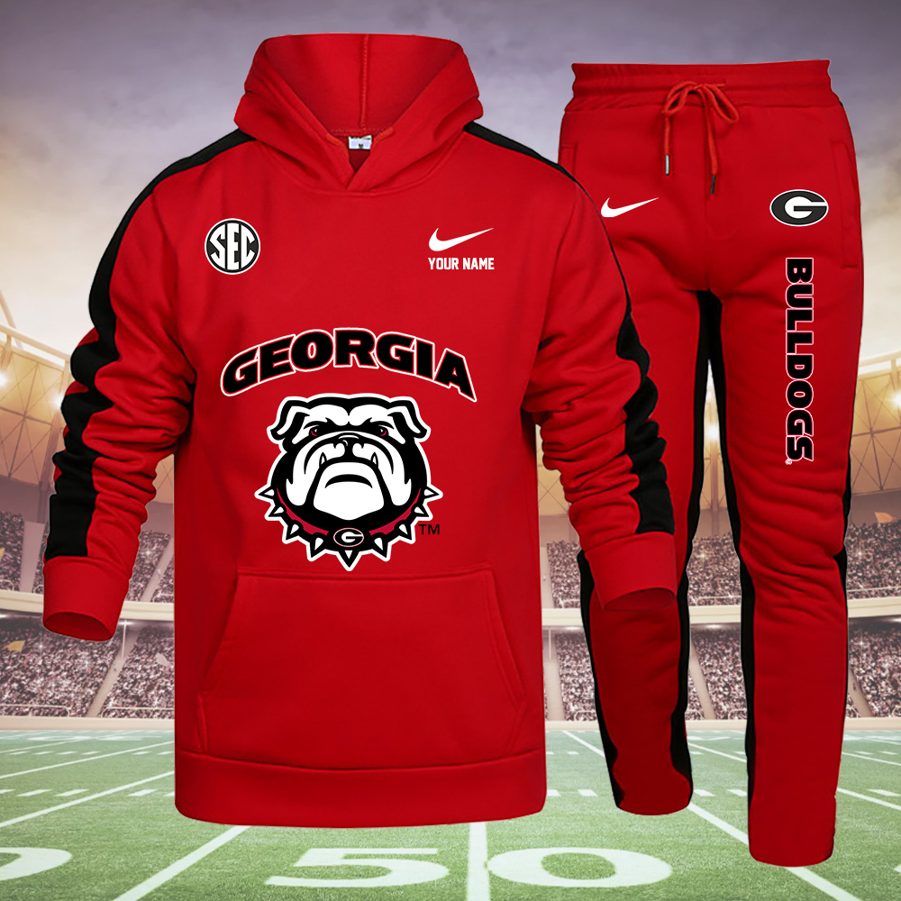 XTELPC29925 Georgia Bulldogs football Hoodie Set - Famjoys XTELPC29925 Georgia Bulldogs football Hoodie Set - Famjoys