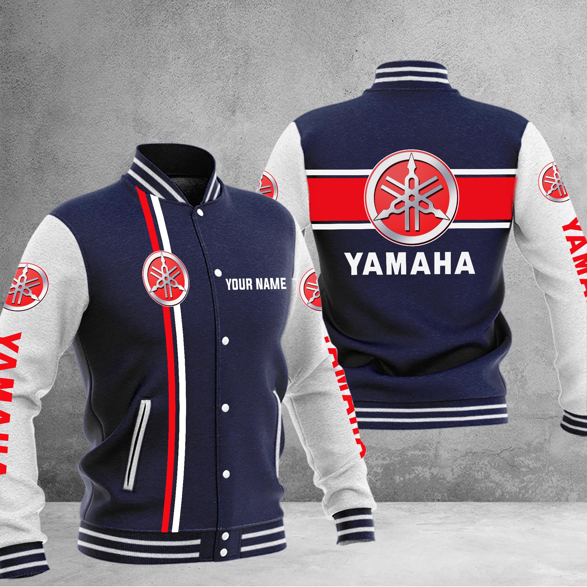 Yamaha Baseball Jacket - Famjoys Yamaha Baseball Jacket - Famjoys