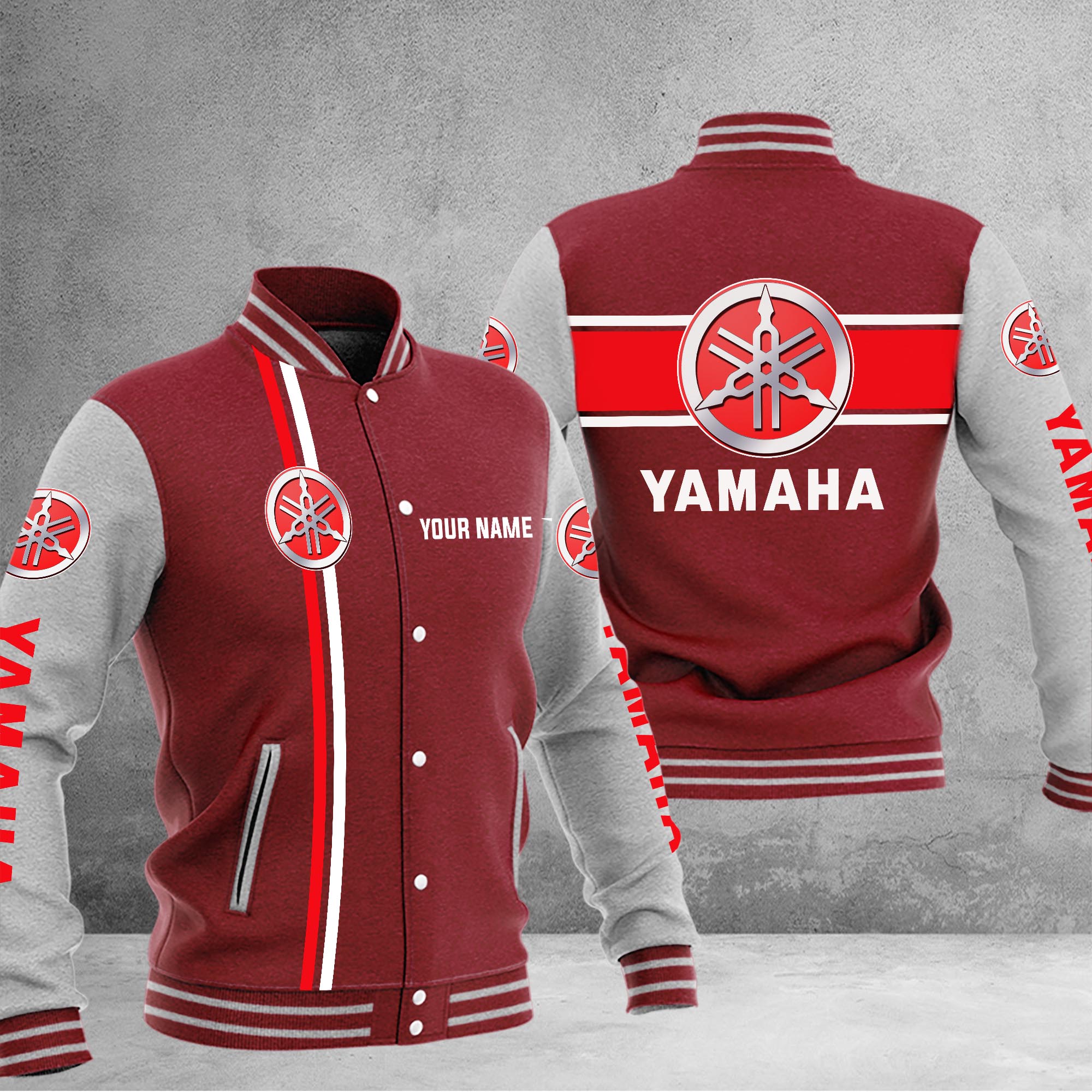 Yamaha Baseball Jacket - Famjoys Yamaha Baseball Jacket - Famjoys