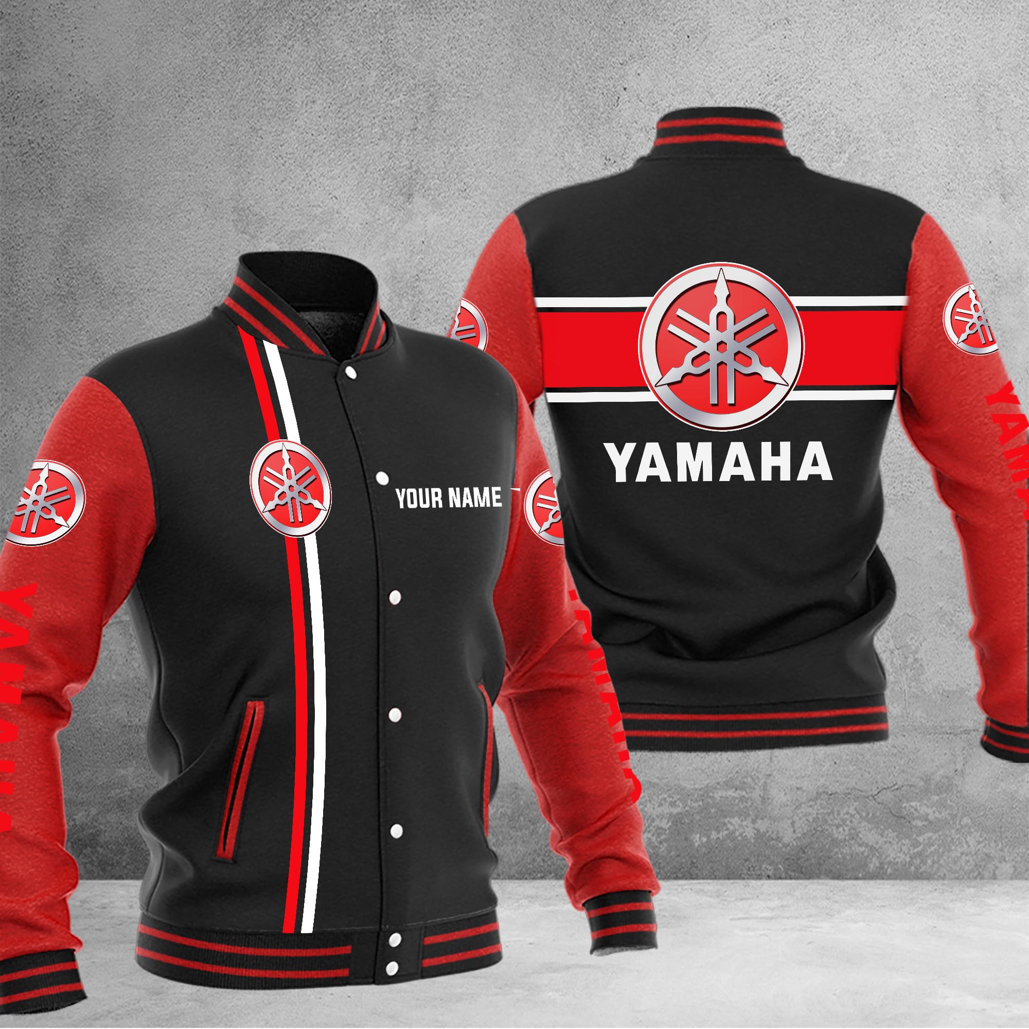 Yamaha Baseball Jacket - Famjoys Yamaha Baseball Jacket - Famjoys